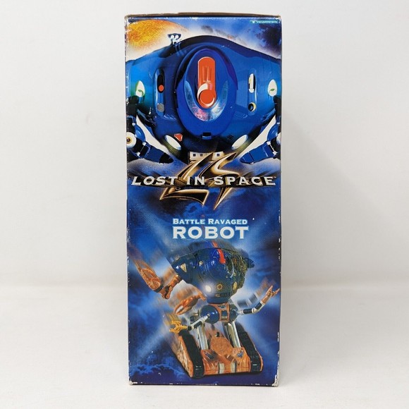 Vintage Lost in Space Battle Ravaged Robot Figure Sealed 1997 Trendmasters - Picture 6 of 7
